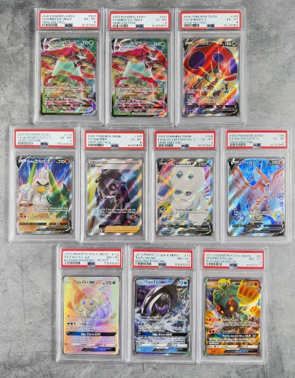 Collection of Pokemon PSA Graded Cards