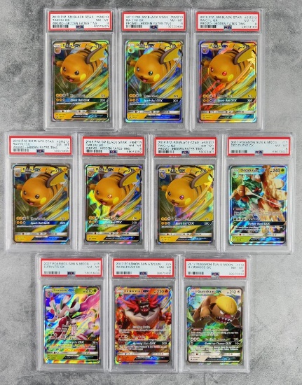 Collection of Pokemon PSA Graded Cards