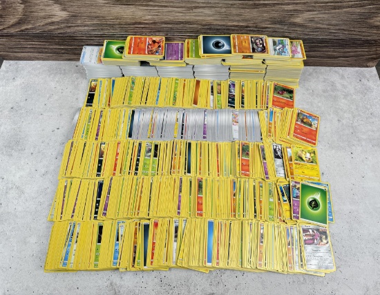 Collection of 3100 Bulk Pokemon Cards