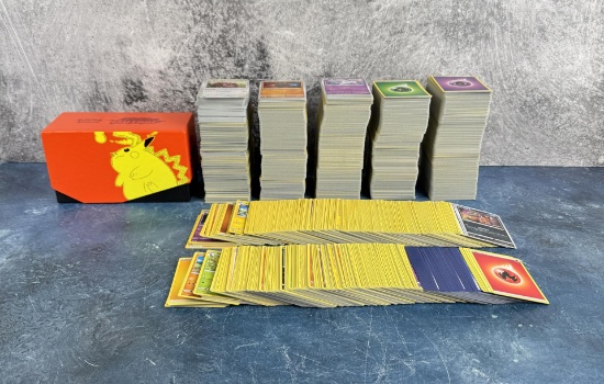 Collection of 3100 Bulk Pokemon Cards