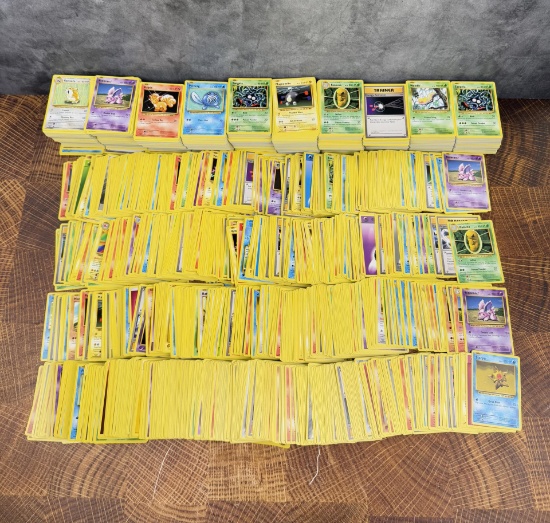Collection of 2900 Bulk Pokemon Cards