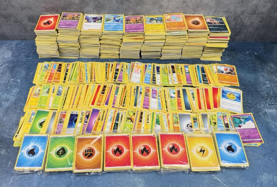 Collection of 3500 Bulk Pokemon Cards