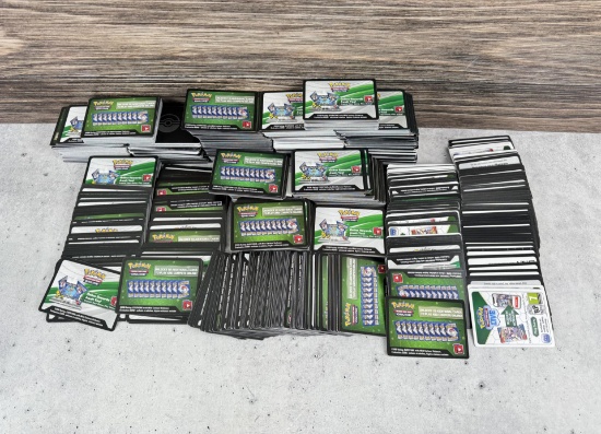 Collection of 1950 Pokemon Code Cards