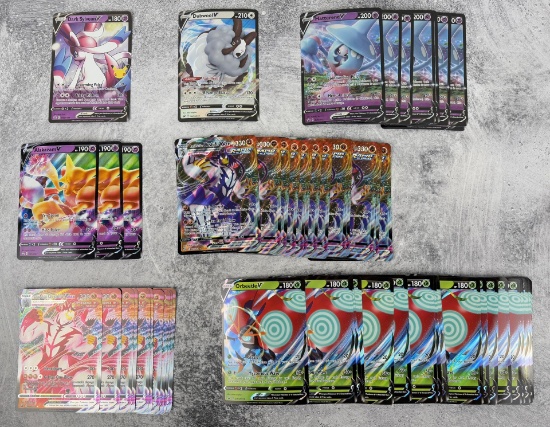 Lot of 57 Oversize Pokemon Cards