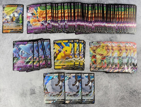 Lot of 100 Oversize Pokemon Cards