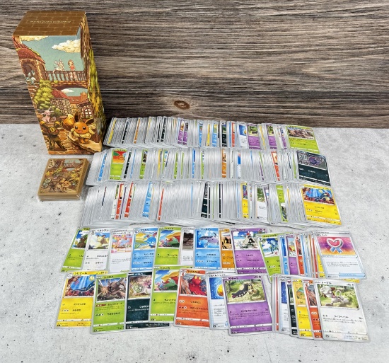 534 Pokemon Japan Eevee Heros Cards
