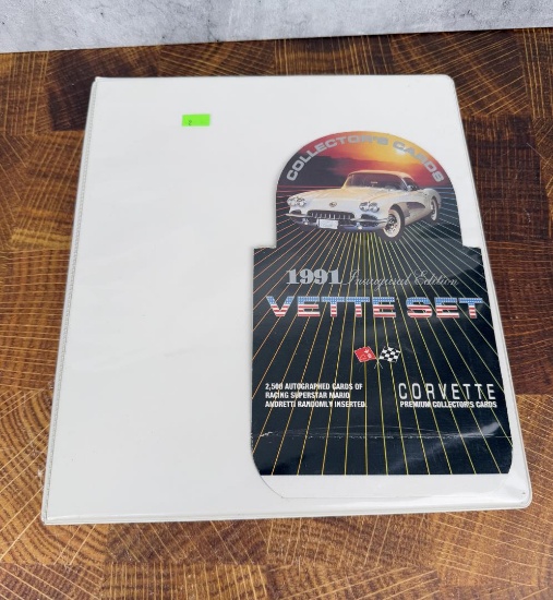 1991 Inaugural Edition Vette Set Cards
