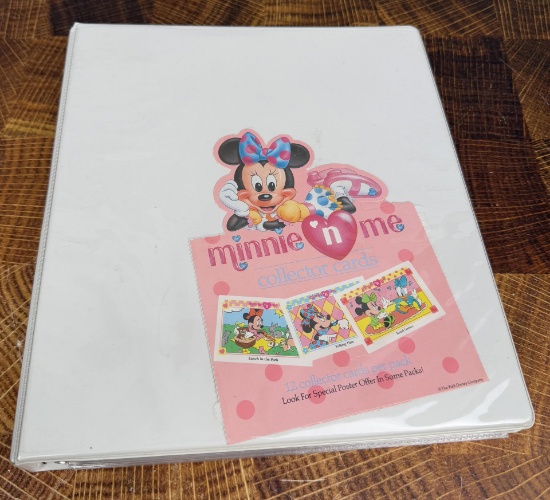 1991 Pro Set Minnie 'N Me Cards in Binder