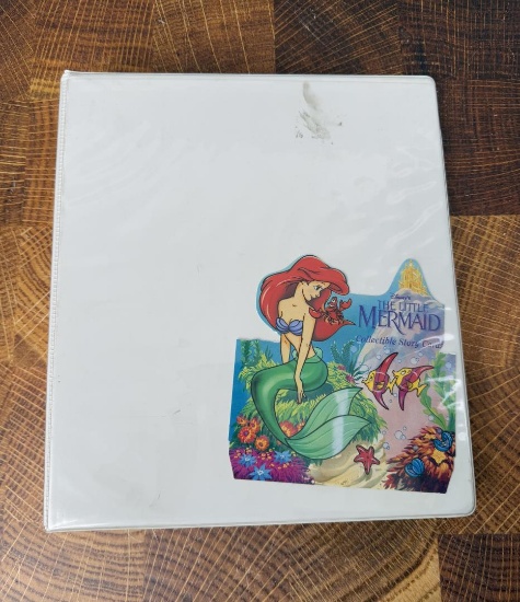 1991 Pro Set The Little Mermaid Cards in Binder