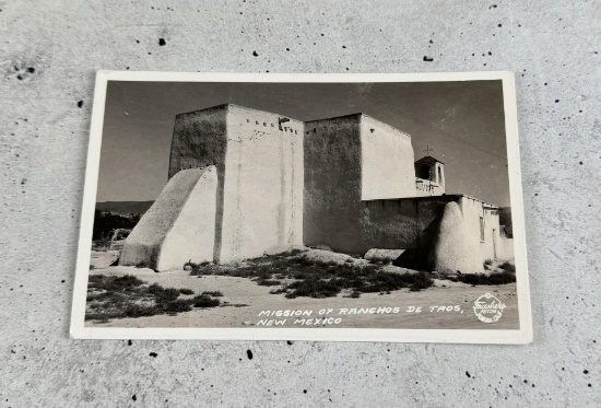 Rancho de Taos RPPC Postcard