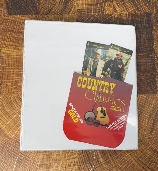 1992 Country Classics Series I Cards in Binder