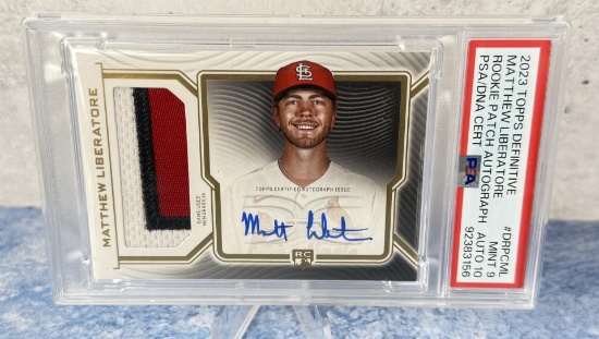 2023 Topps Definitive Matthew Liberatore