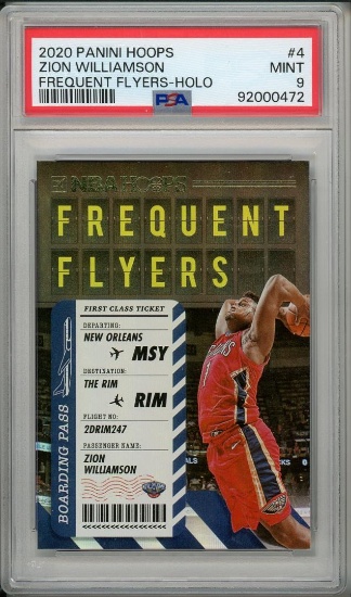 2020 Panini Hoops Zion Williamson #4 PSA 9