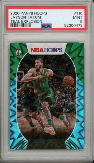 2020 Panini Hoops Jayson Tatum #116 PSA 9