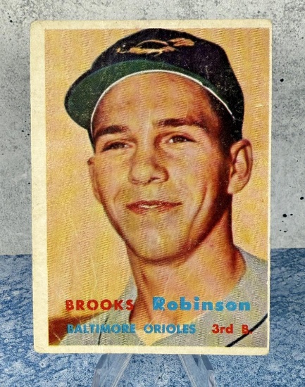 1957 Topps #328 Brooks Robinson Baseball Card