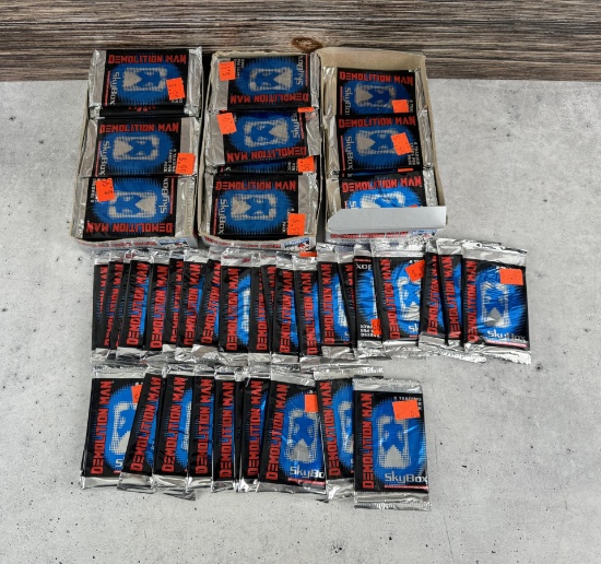 Sky Box Demolition Man Trading Cards