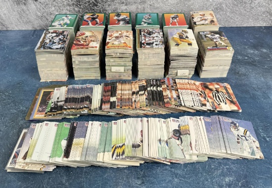 Collection of NFL Pro Set Football Cards