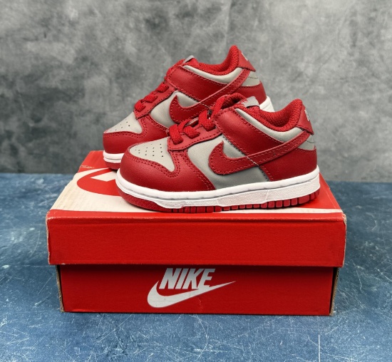 Nike Dunk Low Toddler UNLV CW1589-002 Size 5c NIB