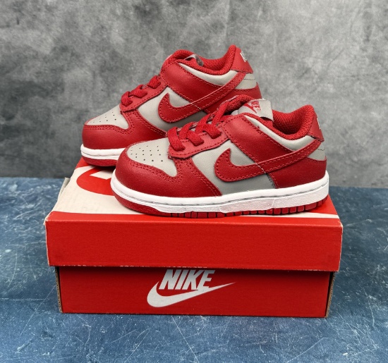Nike Dunk Low Toddler UNLV CW1589-002 Size 6c NIB