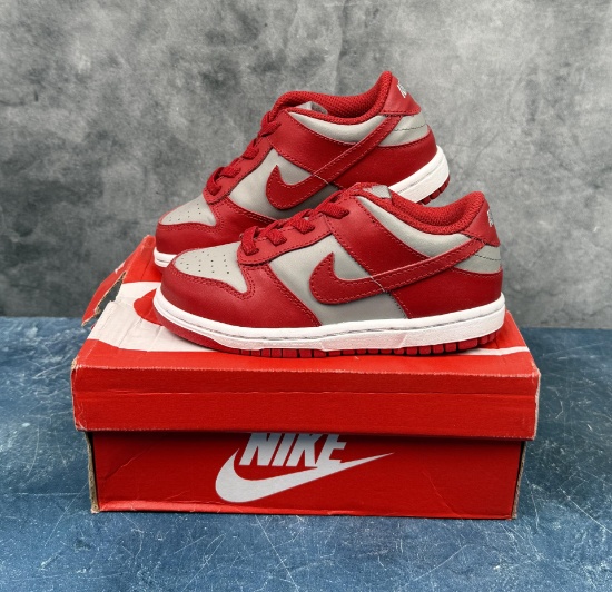 Nike Dunk Low Toddler UNLV CW1589-002 Size 9c NIB