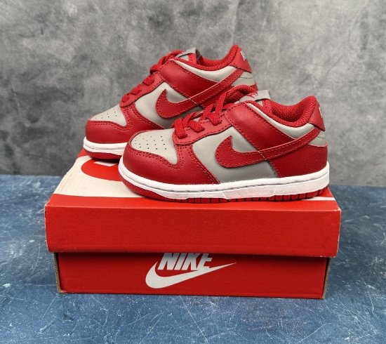 Nike Dunk Low Toddler UNLV CW1589-002 Size 7c NIB