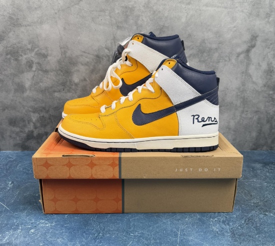 Nike Dunk High Harlem Rens 309432-741 Size 10 NIB