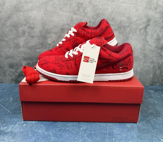 Reverse Land SB Staple Pigeon Coca Cola Size 10.5