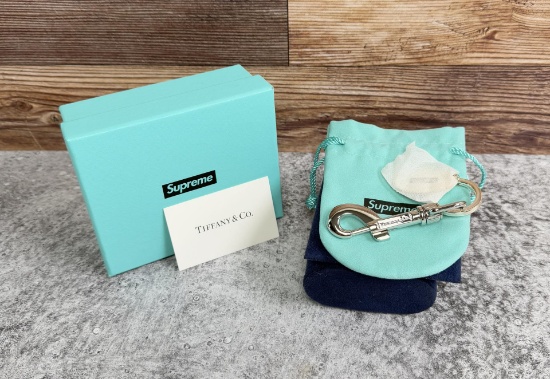 Supreme Tiffany & Co. Sterling Silver Keyring