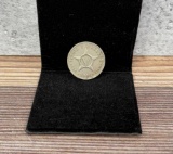 1946 Cuba Cinco Centavos Silver Coin