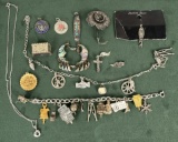 Collection of Sterling Silver Jewelry