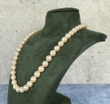 14k Gold Cultured Pearl Necklace
