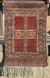 Tekke Turkoman Hatchli Prayer Persian Oriental Rug