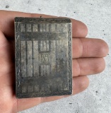 Art Deco Silver Plate Calling Card Case