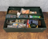 Vintage Tackle Box Full of Fishing Lures