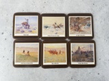Charles M Russell Montana Coasters