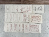 Collection of William Standing Postcards