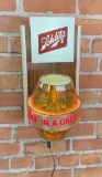 Schlitz Lighted Beer Barrel Sign