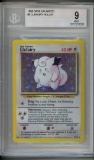 1999 Pokemon Base Unlimited Clefairy Holo 5 BGS 9