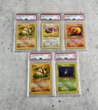 1999 Pokemon Jungle Unlimited PSA 9 Cards