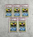 1999 Pokemon Fossil 1st Edition PSA 9 Cards