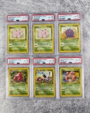 1999 Pokemon Jungle 1st Edition PSA 8 Cards
