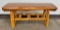 Custom Made Montana Lodgepole Bench