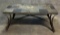 Slate and Iron Table