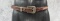 Visalia Stock Saddle Co Sterling Horsehair Belt