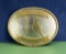 Justin Belt Co Nickel Silver Cowboy Belt Buckle