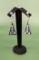 Zuni Petit Point Sterling Turquoise Earrings