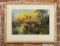 Needlepoint Picture of Fox Chasing Ducks