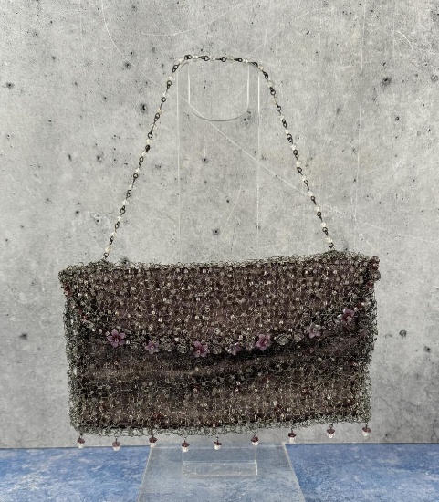 Lisa Toland Beaded Purse Clutch