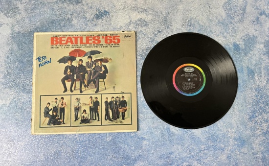 Beatles '65 33 LP Record Album