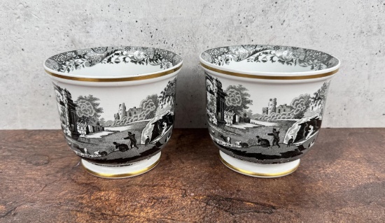 Copeland Spode Italian's Cache Pots Planters